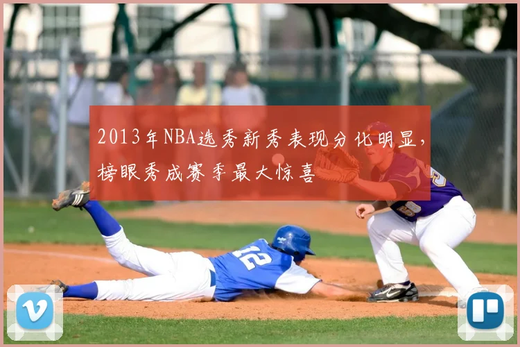 2013年NBA选秀新秀表现分化明显，榜眼秀成赛季最大惊喜
